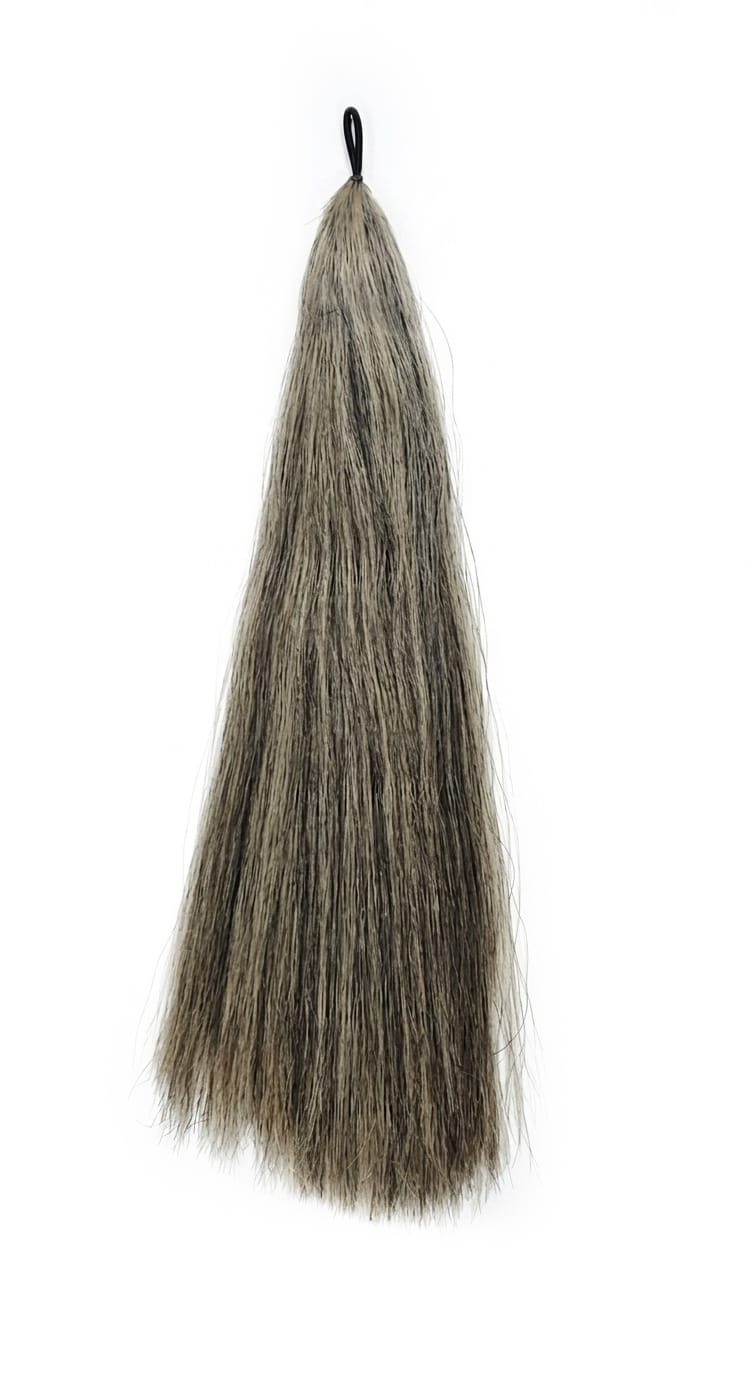 Light Gray Horse Tail Extension — alternate view