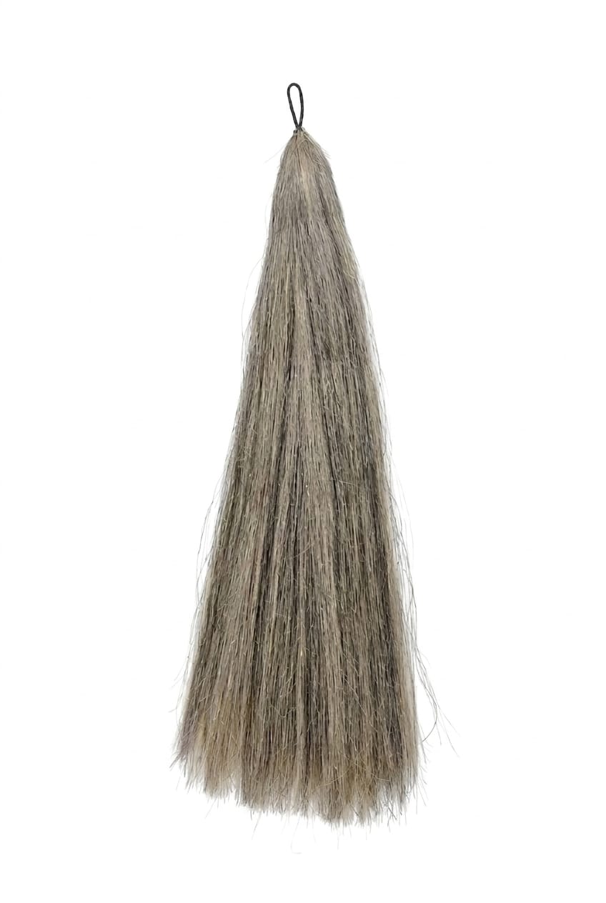 Lighter Gray Horse Tail Extension — product view