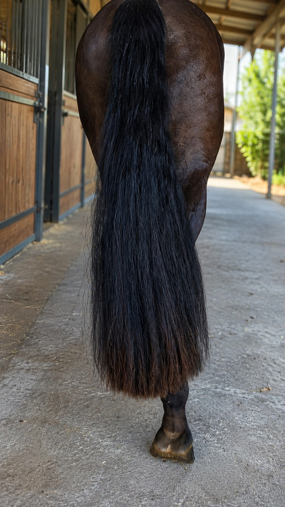 Max Volume Horse Tail Extension — product view